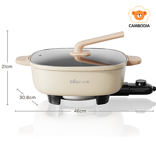 Bear Electric Hot Pot 6L 2000W